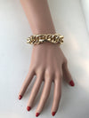 Gold Spiral link bracelet