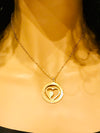 Gold Heart Necklace