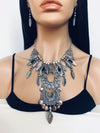 Antique Tribal Ethnic silver necklace