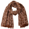 Pink Leopard Reversible Cozy Scarf