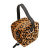 Leopard Fur Cube Handbag