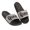 Size 8 Queen Silver Slides