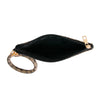 Designer Brown Woven Bracelet Clutch