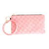 Designer Pink Woven Bracelet Clutch